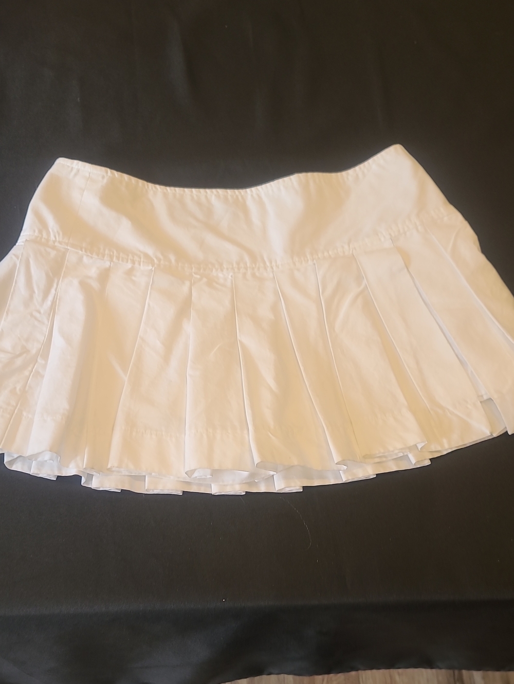 Zara Pleated White Skort Small